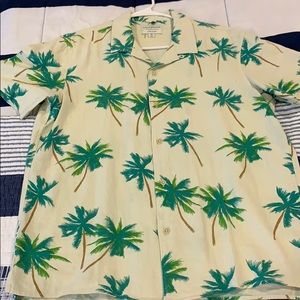 Lucky Brand Short Sleeved Button Up